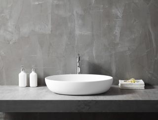 Раковина ABBER Stein AS2619 60см белый матовый